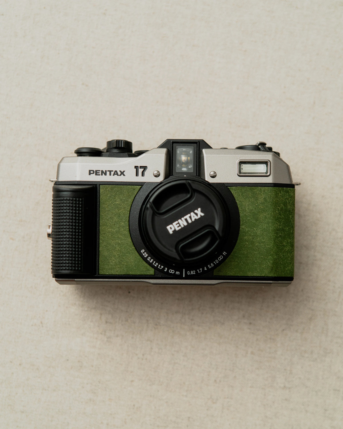 Pentax 17 Pueblo Vegetable-Tanned Leather Camera Skin